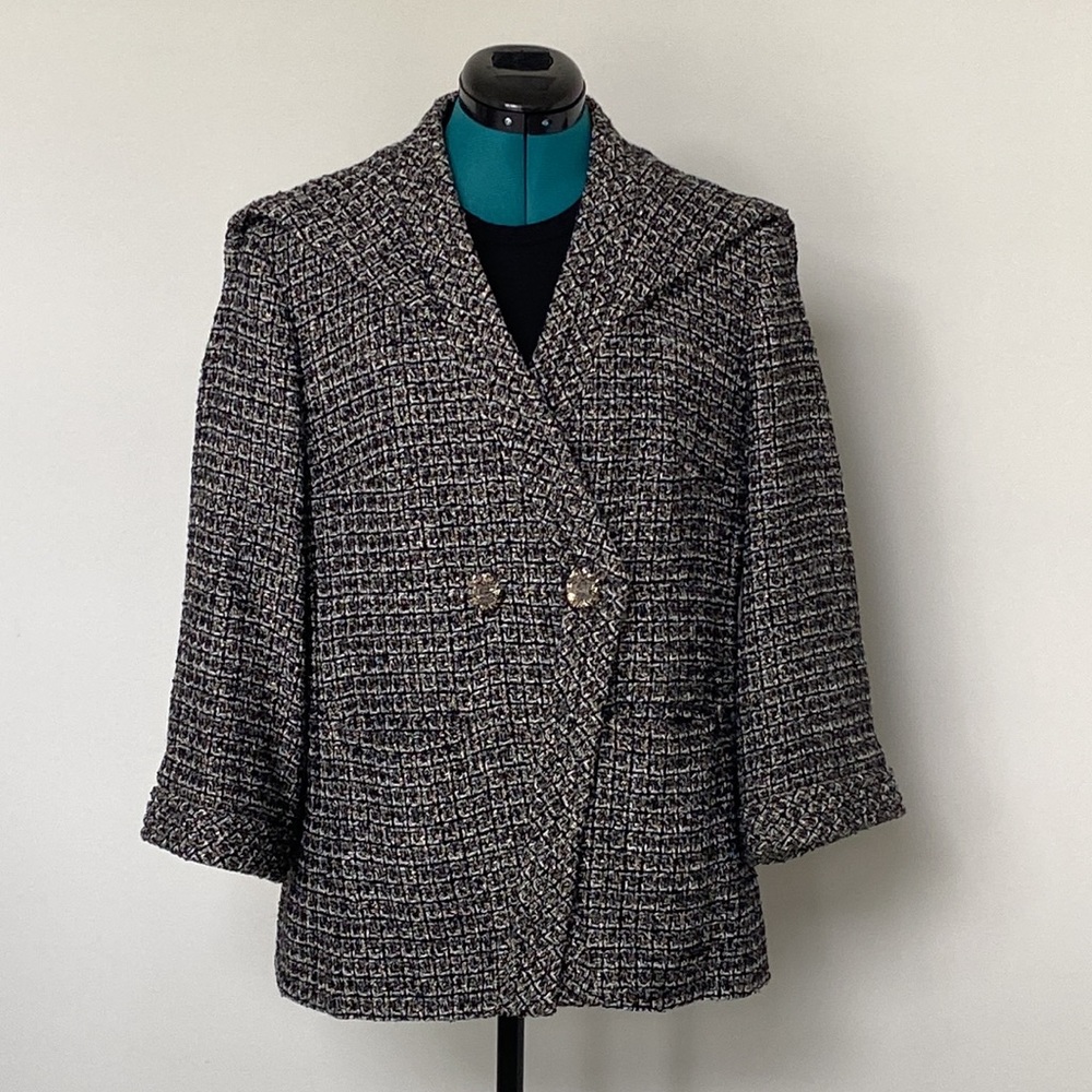 Chanel Tweed Lurex Jacket - Fall Runway 2012